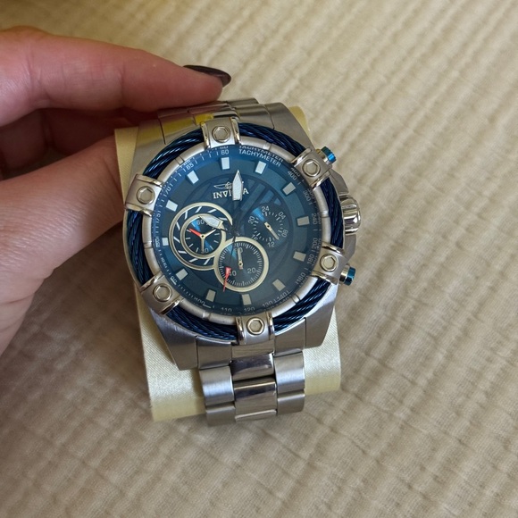 Invicta Bolt Mens Quartz 52MM Stainless Steel Wristwatch - Picture 6 of 11